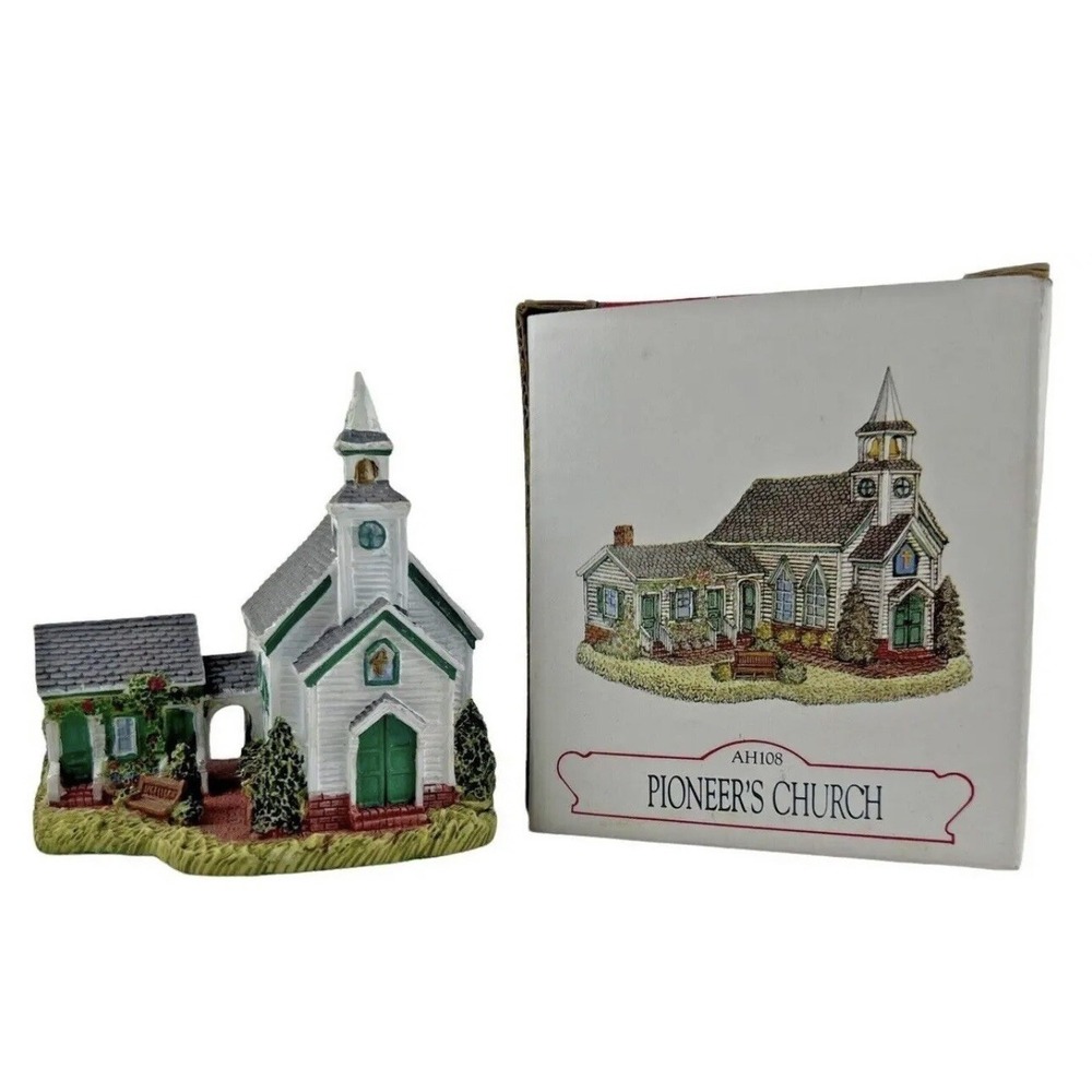 Liberty Falls Pioneers Church Americana Collection AH108 1996 In Box Christmas